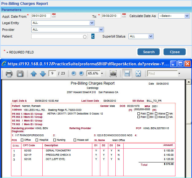 report_prebilling_charges